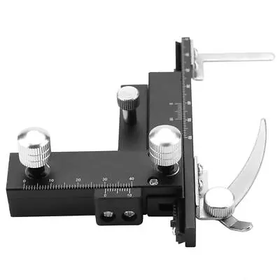 Buy Microscope Movable Caliper Ruler Mechanical Stage X-Y Moveable Stage With Scale • 19.45$