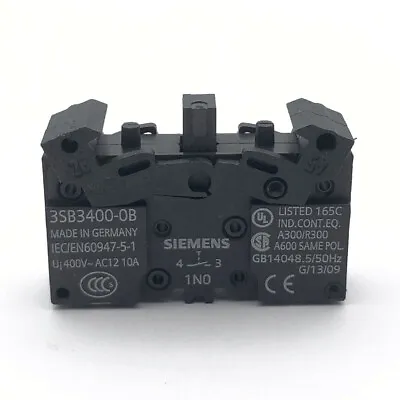 Buy 1Pc Siemens 3SB3400-0B Contact Block New • 5.50$
