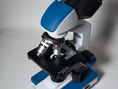 Buy AmScope B120C 40x-2500x LED Lab Binocular Compound Microscope • 129$