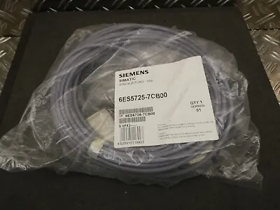 Buy Siemens Simatic S5 6ES5725-7CB00 Plug-in Cable 10m • 23.47$