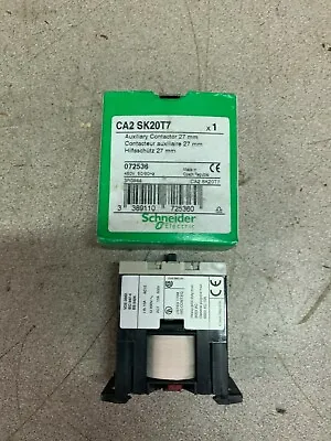 Buy New In Box Schneider Electric Contactor Ca2 Sk20t7 • 54$