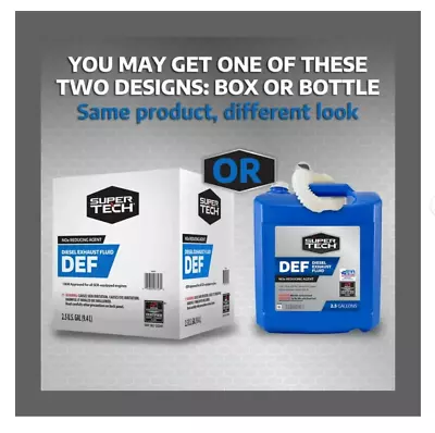 Buy Super Tech DEF 2.5 Gallon - For Diesel Fuel Vehicles With SCR Selective • 10.49$