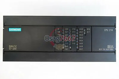 Buy ONE Siemens 6ES7214-1AC01-0XB0 SIMATIC S7-200 CPU214 Controller Tested • 115.61$