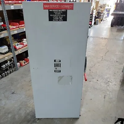Buy Siemens GF225N 400 Amp 240v 1 Phase Fusible Safety Switch Disconnect • 580.49$