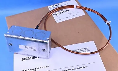 Buy Siemens Temperature Sensors NTC 100K OHM TYP2 FLEX AVER DUCT Series 540-245-36  • 19.95$