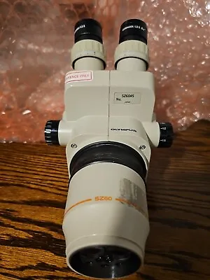 Buy OLYMPUS SZ60 Microscope W/20x Objective, Camera Adapter • 350$