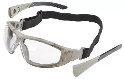 Buy Delta Plus Go-Specs II Safety Glasses Desert Camo FrameClear Anti-Fog Lens • 14.99$