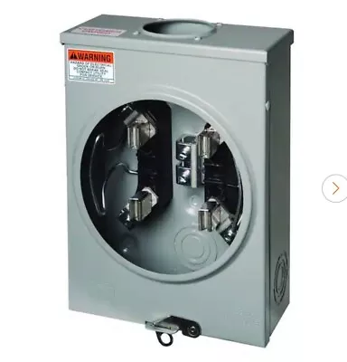 Buy Electrical Meter 125 Amp -SCHNEIDER ELECTRIC URS101BCPL / URS101BCPL (BRAND NEW) • 50$