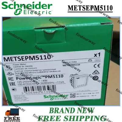 Buy Schneider Electric METSEPM5110 Power Logic PM5110 Power Meter BRAND NEW • 480.59$