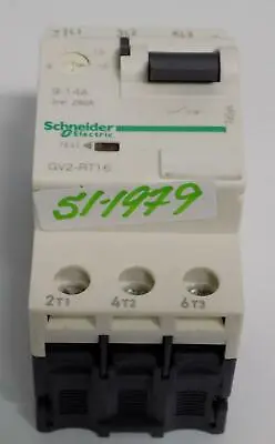 Buy Schneider Electric 9-14a Contactor Motor Starter Gv2-rt16 • 33.97$