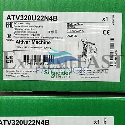 Buy 1 * Schneider Electric ATV320U22N4B Altivar Machine AC Speed Drive • 249.99$