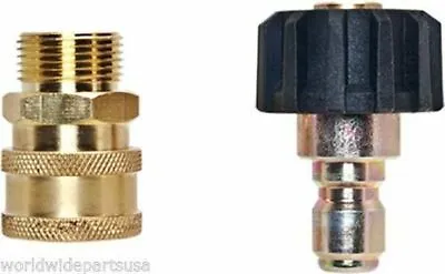 Buy 07175197000 Quick Coupler Connector Set For Pressure Washers • 14.95$