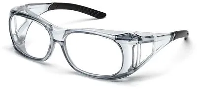 Buy Delta Plus OVR-Spec II Safety Glasses Clear Frame Clear Lens Z87.1+ • 9.99$