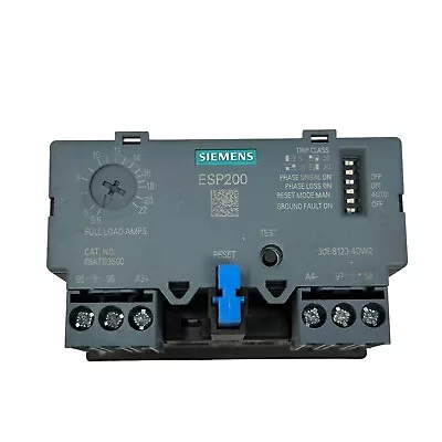 Buy Siemens ESP200 3UB8123-4DW2 Solid State Overload Relay 5.5-22A Size A1 3-Phase • 99.94$