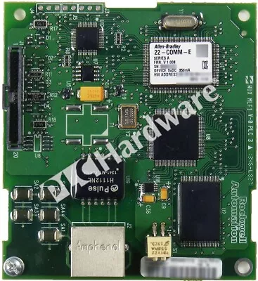 Buy Allen Bradley 22-COMM-E Ser A PowerFlex Component Class EtherNet/IP Comm Adapter • 83.49$