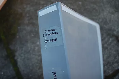 Buy CASE CX135SR EXCAVATOR Crawler Repair Shop Service Manual Book Trackhoe Guide • 159.96$