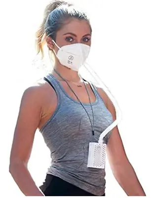 Buy Portable Electronic Rechargeable Air Purifying Respirator With HEPA Filter Masks • 49.99$