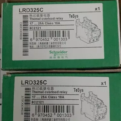 Buy New In Box SCHNEIDER LRD325C Thermal Overload Relays • 55$