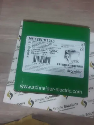 Buy 2PCS LOT Schneider Electric METSEPM8240 Power Logic PM8240 Power Meter-BRAND NEW • 4,500$