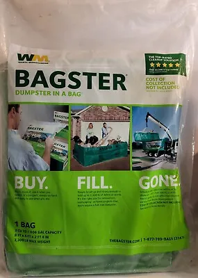 Buy Waste Management BAGSTER 3 CU YD Dumpster In A Bag Holds Up To 3,300 Lb • 25$