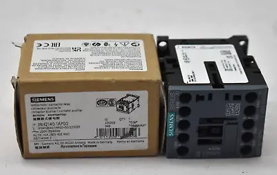 Buy Siemens Auxiliary Contactor Relay Module BRH2140-1AP00 AC-15 0A 230V 40E 4NO • 38.99$