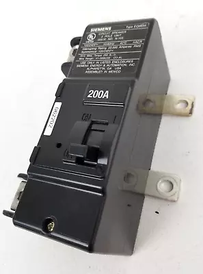 Buy EQ8695 Siemens 200 Amp Circuit Breaker *NEXT DAY OPTION* NEW • 157.50$