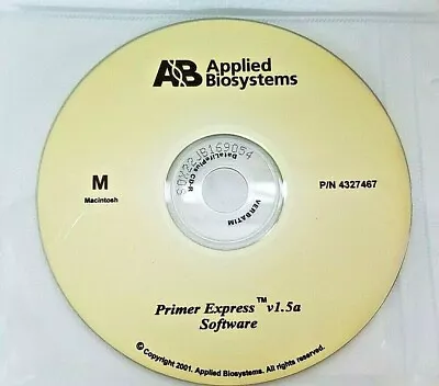 Buy Applied Biosystems Primer Express Software 1.5a -- MacIntosh  • 49.95$