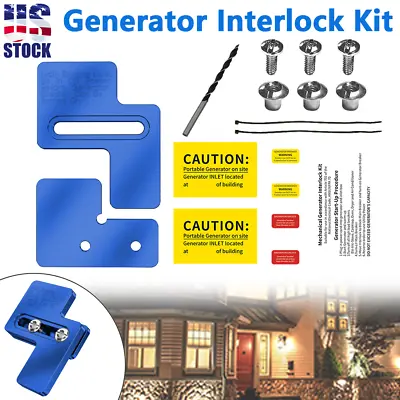 Buy US Blue Generator Interlock Kit For Siemens 100 Amp Panel Murray 100 Amp Panel • 34.39$