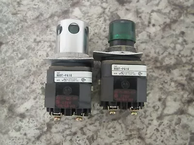 Buy Lot Of 2 Allen Bradley 800t-pa16 Ser T Green Push Buttons Used Free Shipping  • 29.99$