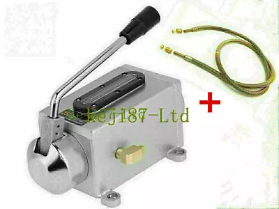 Buy CNC Y-8 6mm Manual Hand Pump Oiler(One Shot Lube) Lubricating Oil Pipe 6*600mm • 0.01$