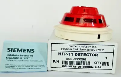 Buy HFP-11 SIEMENS INTELLIGENT SMOKE DETECTOR WITH BASE - Brand New • 95$