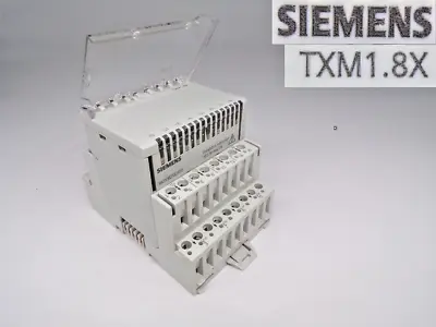 Buy Siemens TXM1.8X Interface I/O Module 6-2 #6300 • 361.27$