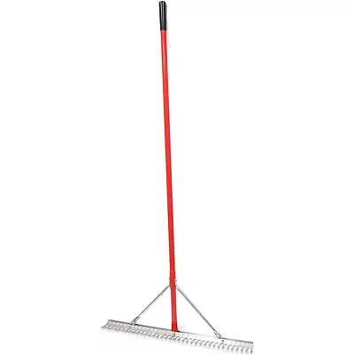 Buy Landscape Rakes, 48 Inch Length, 7 Foot Handle Length, Made In The USA, RED70007 • 101.79$