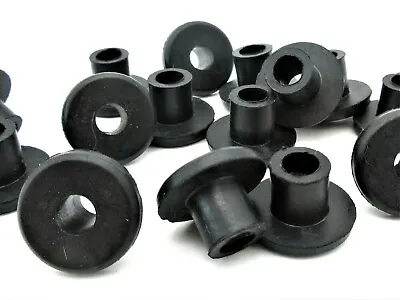 Buy 3/8” Rubber Bumpers  Fits 3/8  Hole X 1/4  ID  Push In Bumper Bushing  3/4” OD • 12.48$
