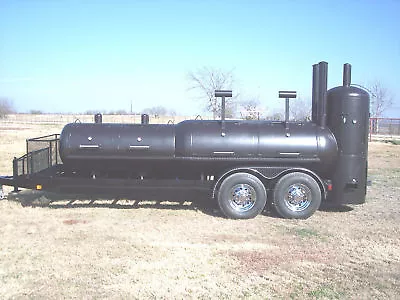 Buy NEW BBQ Pit Charcoal Grill Smoker Concession Trailer • 16,150$