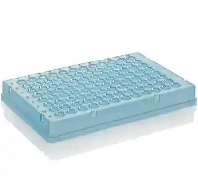 Buy 96 Well Skirted Tube Plate PCR Plate Blue 25 Pack 0.2ml • 79.99$