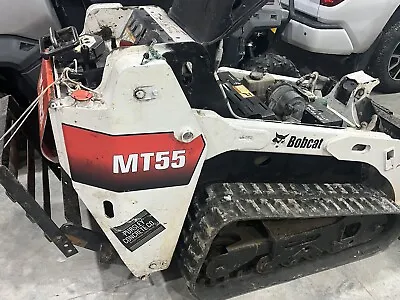 Buy Bobcat Mini MT 55 Skid Steer With Bucket And Stand Good Condition! • 1$