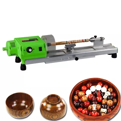 Buy 48W Wood Craft Drill Rotary Tool Woodworking Mini Lathe Beads Polisher Machine  • 118.28$