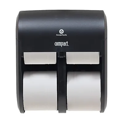 Buy Georgia-Pacific 4-Roll Quad Coreless Toilet Paper Dispenser 13.3  X 11.8  X 6.9 • 29.99$