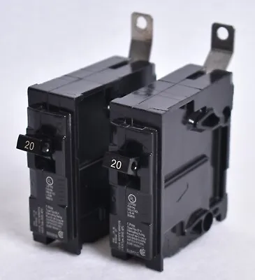 Buy 2 Count Siemens Q120 20 Amp Single-Pole Type QP Circuit Breakers L-5538 E82615 • 16.99$
