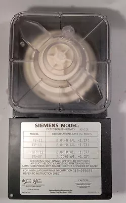 Buy 1 Used Siemens Ad-11p Duct Detector W/fpt-11 Heat Detector ***make Offer*** • 69.99$
