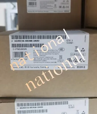 Buy 6GK5116-0BA00-2AC2 Switchboard Brand New DHL Express Shipping • 712.50$