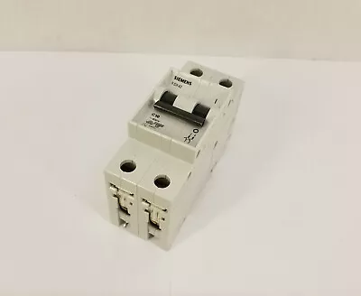 Buy Siemens 5SX42 C10 Miniature Circuit Breaker - 10A, 2Ø, 230/400V • 22.50$
