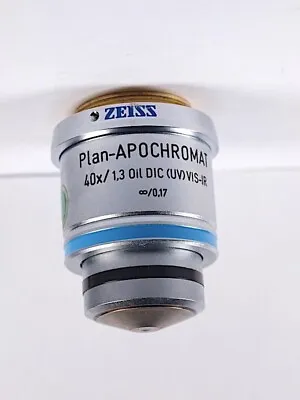 Buy Zeiss Plan-APOCHROMAT 40x / 1.3 Oil DIC (UV) VIS-IR 420762-9800 Objective • 3,999.99$