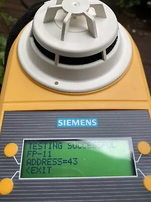 Buy 5 Pcs Siemens FP-11 Fire Alarm Addressable Smoke Detector • 75$