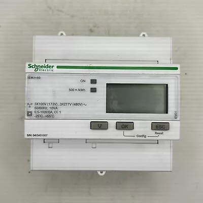 Buy SCHNEIDER ELECTRIC IEM3150 | A9MEM3150 Three Phase Energy Meter • 195$