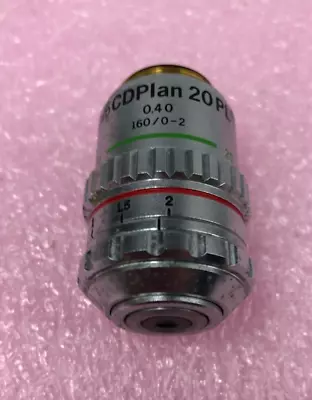 Buy Olympus LWD CDPLAN 20PL .40 160/0-2 WD Microscope Lens Objective • 155.79$