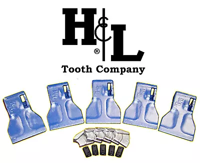 Buy 233F Flare Bucket Teeth By H&L Fits 230 Adapters Hammerless Conversion 233 • 159.95$