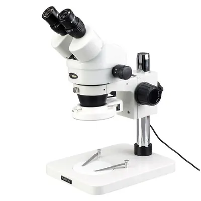 Buy AmScope 3.5X-90X Inspection Dissecting Zoom Power Stereo Microscope With 64-LED • 408.99$