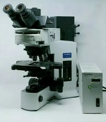 Buy Olympus Microscope BX51 With Fluorescence • 12,450$